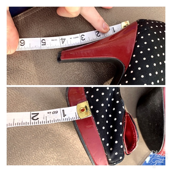 - Madden Girl Sz.8.5 pinup heels - Picture 8 of 8